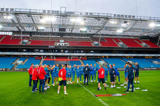 Ståle Solbakken, head coach of the Norwegian national