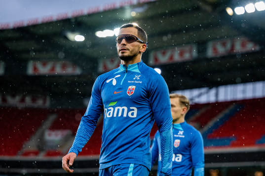 Omar Elabdellaoui of the Norwegian national football team