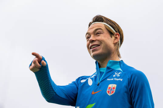 Patrick Berg of the Norwegian national football team