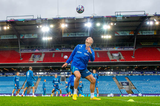 Erling Braut Haaland of the Norwegian national football team