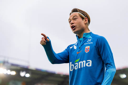 Patrick Berg of the Norwegian national football team