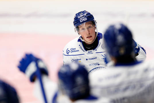 Leksands Kalle Östman jublar