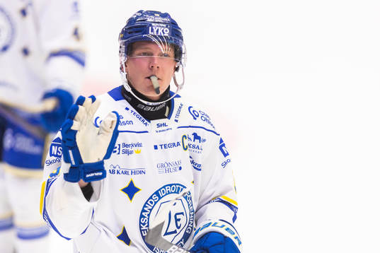 Leksands Patrik Zackrisson jublar