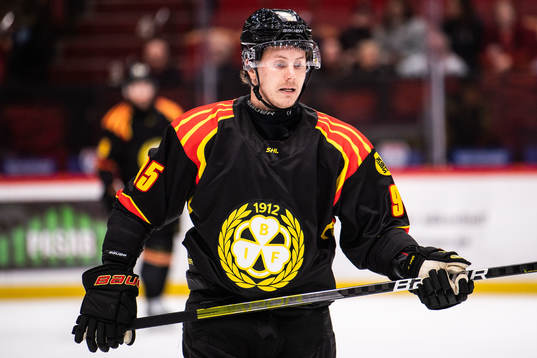 Brynäs Nick Olesen deppar