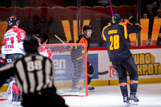 Brynäs Greg Scott jublar