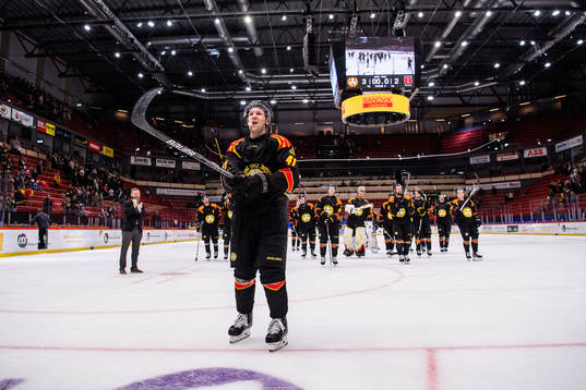 Brynäs Greg Scott jublar