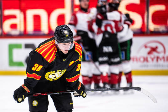 Brynäs Linus Ölund deppar