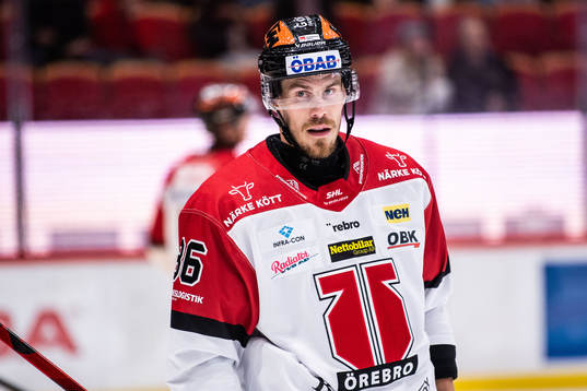 Örebros Mathias Bromé deppar
