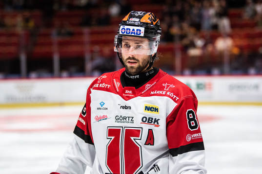 Örebros Mathias Bromé deppar