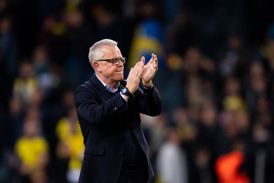 Head coach Janne Andersson of Sweden