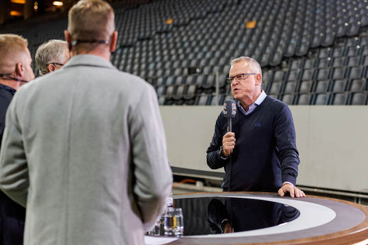 Head coach Janne Andersson of Sweden