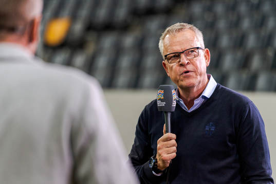 Head coach Janne Andersson of Sweden