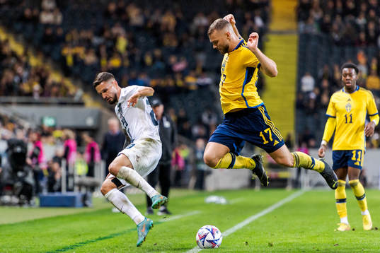 Miha Mevlja of Slovenia and Jesper Karlström of Sweden