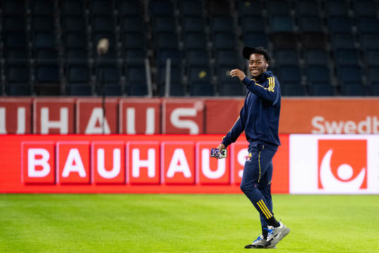 Anthony Elanga of Sweden