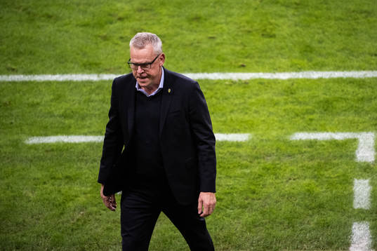 Head coach Janne Andersson of Sweden