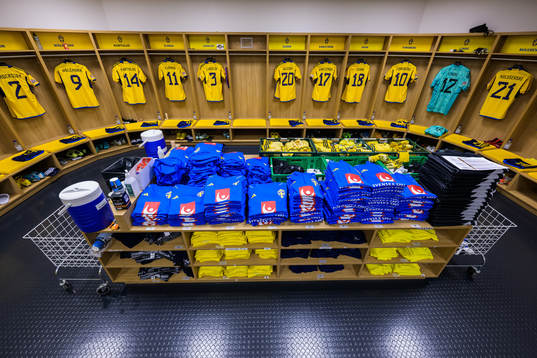 Jerseys of Joel Andersson, Patrik Wålemark, Edvin