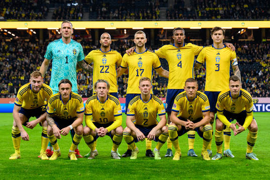 Swedish starting eleven