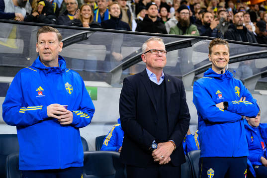 Assistant coach Peter Wettergren, Head coach Janne