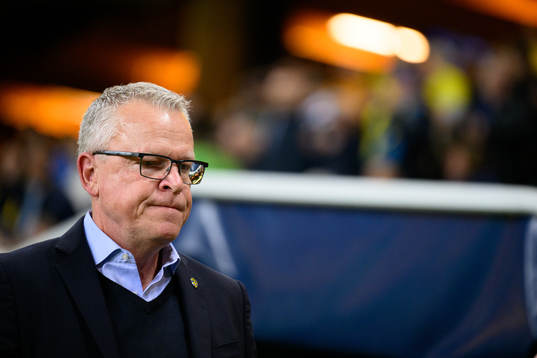 Head coach Janne Andersson of Sweden