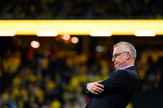 Head coach Janne Andersson of Sweden
