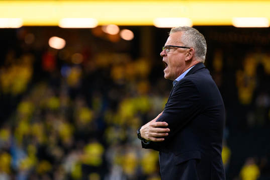 Head coach Janne Andersson of Sweden