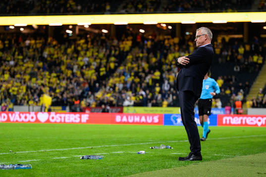 Head coach Janne Andersson of Sweden
