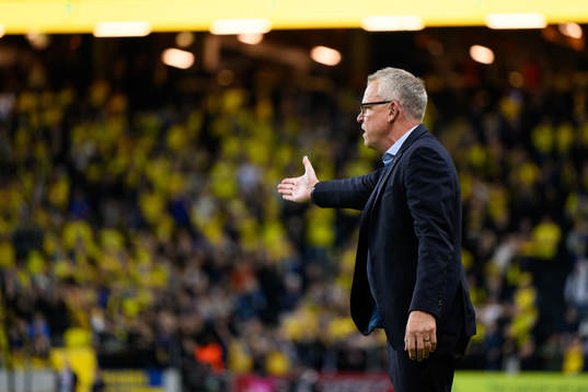 Head coach Janne Andersson of Sweden