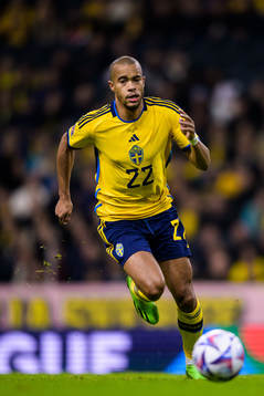 Robin Quaison of Sweden