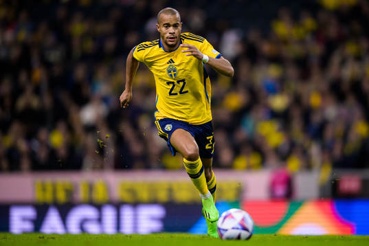Robin Quaison of Sweden