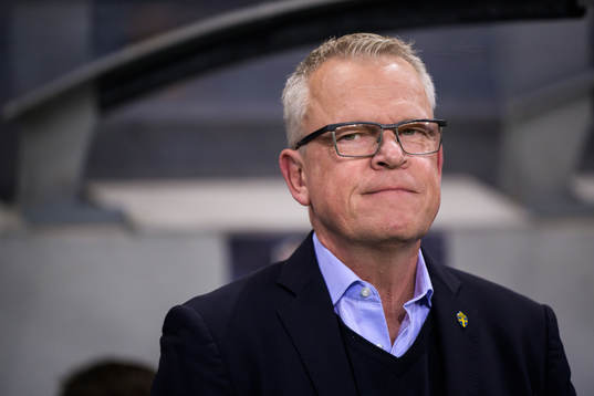Head coach Janne Andersson of Sweden