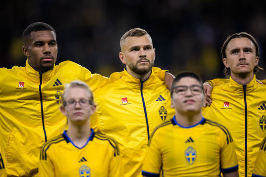 Isak Hien, Jesper Karlström and Kristoffer Olsson of Sweden