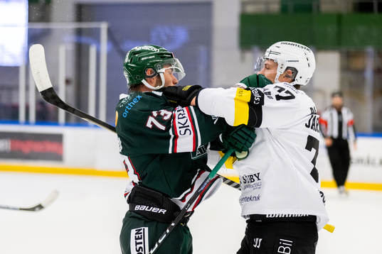 Tingsryds Anton Gradin och Västerås Ludvig Jardeskog