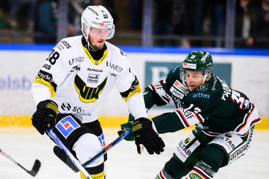 Västerås Jesper Kokkonen och Tingsryds Nils Thomasson