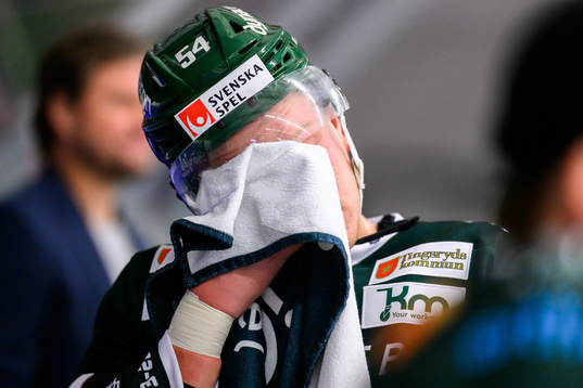 Tingsryds Eemeli Räsänen deppar