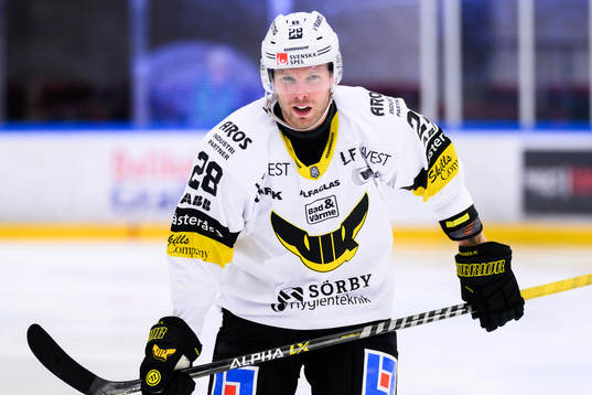 Västerås Lukas Zetterberg jublar