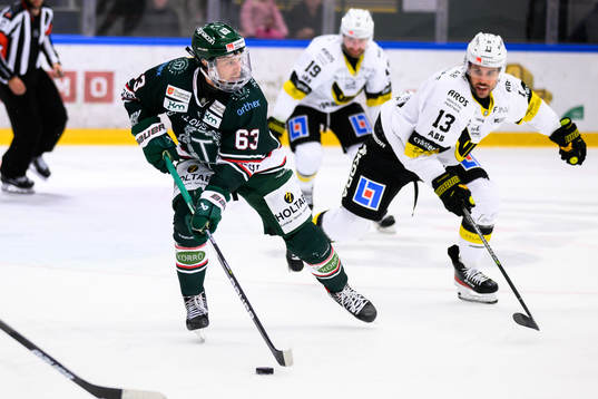 Tingsryds Daniel Öhrn och Västerås Trevor Cheek