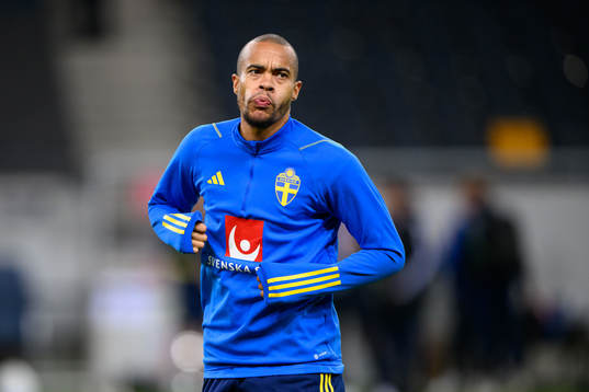 Robin Quaison of Sweden