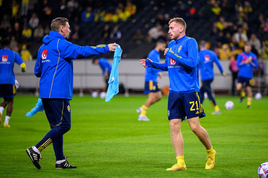 Dejan Kulusevski of Sweden
