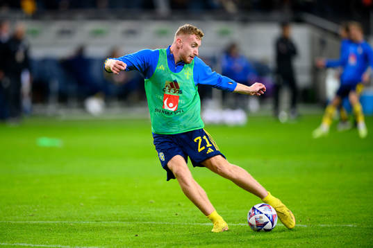 Dejan Kulusevski of Sweden