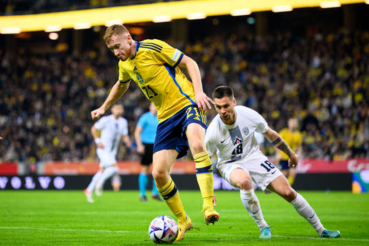 Dejan Kulusevski of Sweden