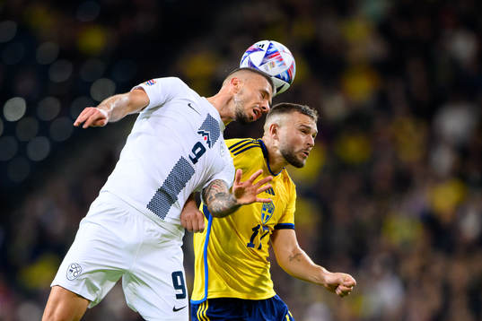 Jan Mlaker of Slovenia and Jesper Karlström of Sweden