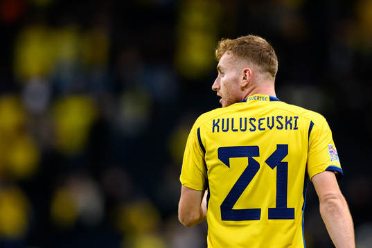 Dejan Kulusevski of Sweden