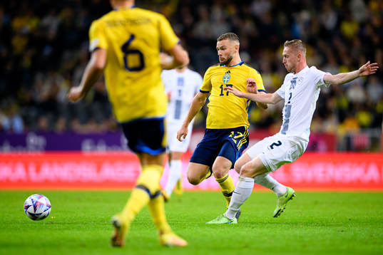 Jesper Karlström of Sweden and Zan Karnicnik of Slovenia