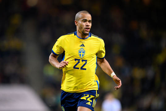 Robin Quaison of Sweden