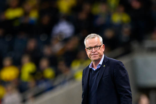 Head coach Janne Andersson of Sweden