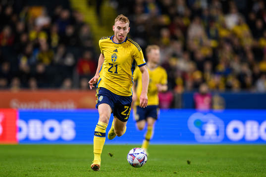Dejan Kulusevski of Sweden