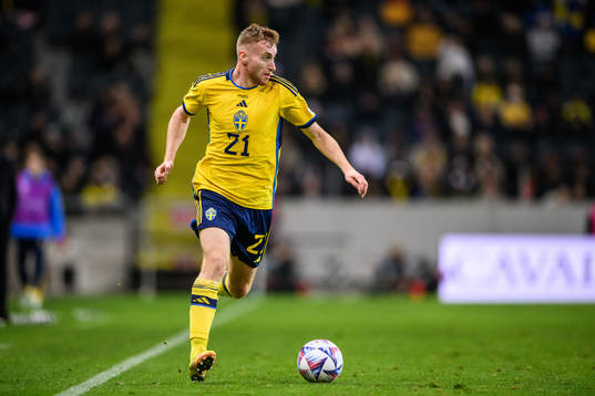 Dejan Kulusevski of Sweden