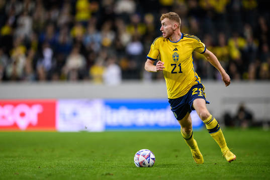 Dejan Kulusevski of Sweden