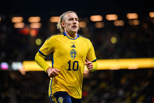 Emil Forsberg of Sweden