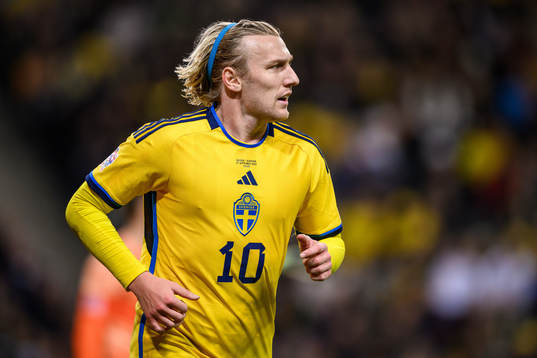 Emil Forsberg of Sweden